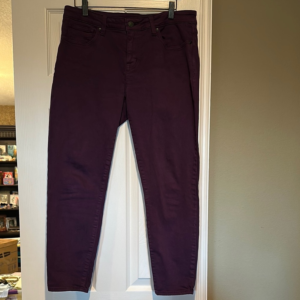 Lucky Brand low rise Lolita Purple Jeans size 31